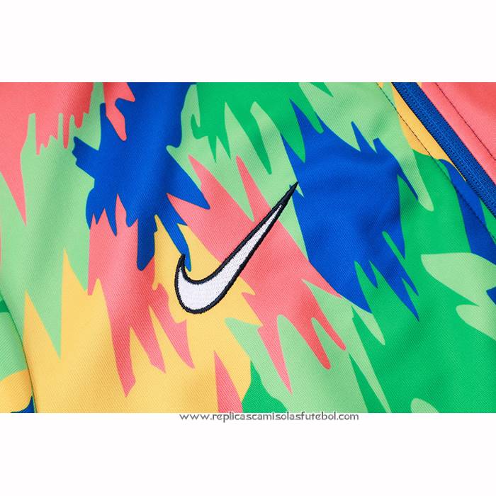 Jaqueta de Treinamento Brasil 2025-2026 Crianca Multicolor